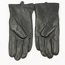 Мужские зимние перчатки из натуральной кожи (арт. 18M6-1) 20-21 см, фото 3