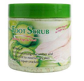 Скраб для ног Wokali Cucumber Foot Scrub Aching Legs and Feet WKL412 500 мл