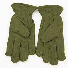 Чоловічі флісові рукавички (хакі) № 19-16-6, фото 2
