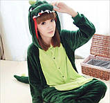 Пижама Кигуруми взрослый "Крокодил" размер XL Код 10-3933, фото 4