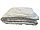 Одеяло Le Vele Perla Damask нанофайбер 155-215 см серое, фото 2