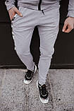 Чоловічі спортивні штани Intruder Dazzle трикотажні сірі-камуфляж L (001SAG 1590), фото 2