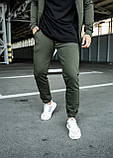 Костюм спортивний чоловічий хакі осінній Cosmo Intruder Кофта толстовка + штани весняні річний комплект, фото 10