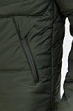 Куртка зимова чоловіча хакі Glacier Intruder пуховик, фото 7