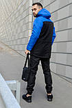 Парку Nike Зимова чоловіча синя чорна куртка найк довга тепла, фото 10