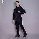 Мужской теплый спортивный костюм Teamv Athletic 3 Темно-синий S, фото 5