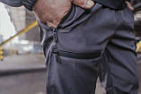 Штаны мужские серые Intruder Softshell "Flash Light" брюки осенние весенние летние, фото 3