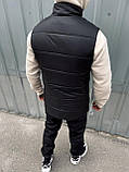 Жилетка чоловіча + штани + барсетка костюм осінній весняний 'Clip' TNF чорна безрукавка the north face, фото 8