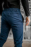 Штани Котонові Чоловічі Intruder "Strider" сині осінні, весняні брюки літні, фото 7