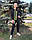 Комбінезон на блискавці "NEVER", з начосом, ромпер від 86 см до 140 см росту, фото 3