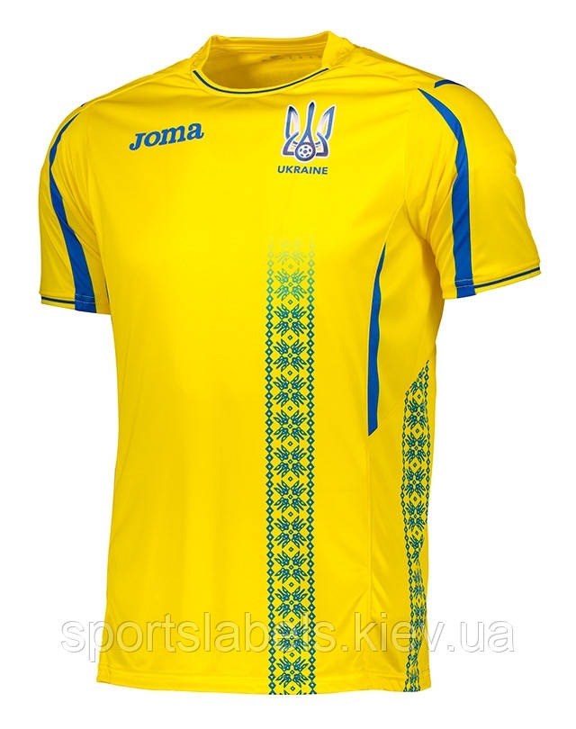 

Игровая футболка сборной Украины по футболу Joma (желтая) FFU101011C17