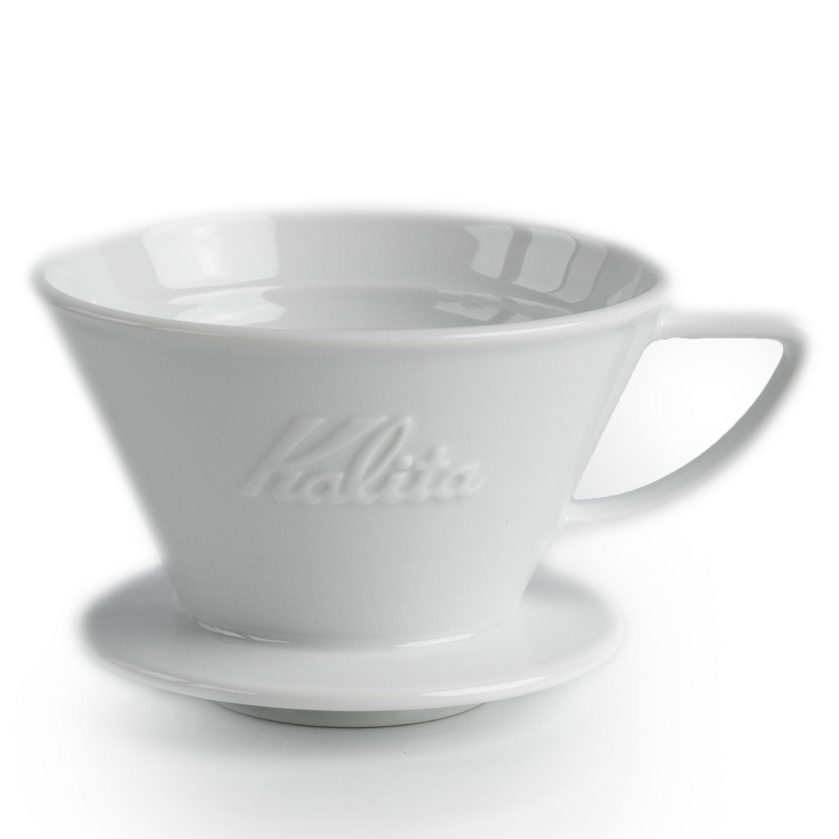 

Воронка Пуровер Kalita Ceramic Wave 185 | 600 мл, Белый