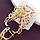 Сережки Xuping довжина 3.3 см медичне золото позолота 18К с901, фото 3