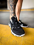 Женские кроссовки Nike React Vision Black/White (черно-белые) К4151 молодежные кроссы, фото 8