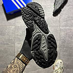 Мужские кроссовки Adidas Ozweego Dark Grey (Cерый) C-2242 качественная классика с ортопедической стелькой, фото 7
