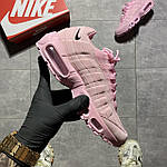 Женские кроссовки Nike Air Max 95 Pink (Розовый) C-1761 повседневные стильные кроссы, фото 4