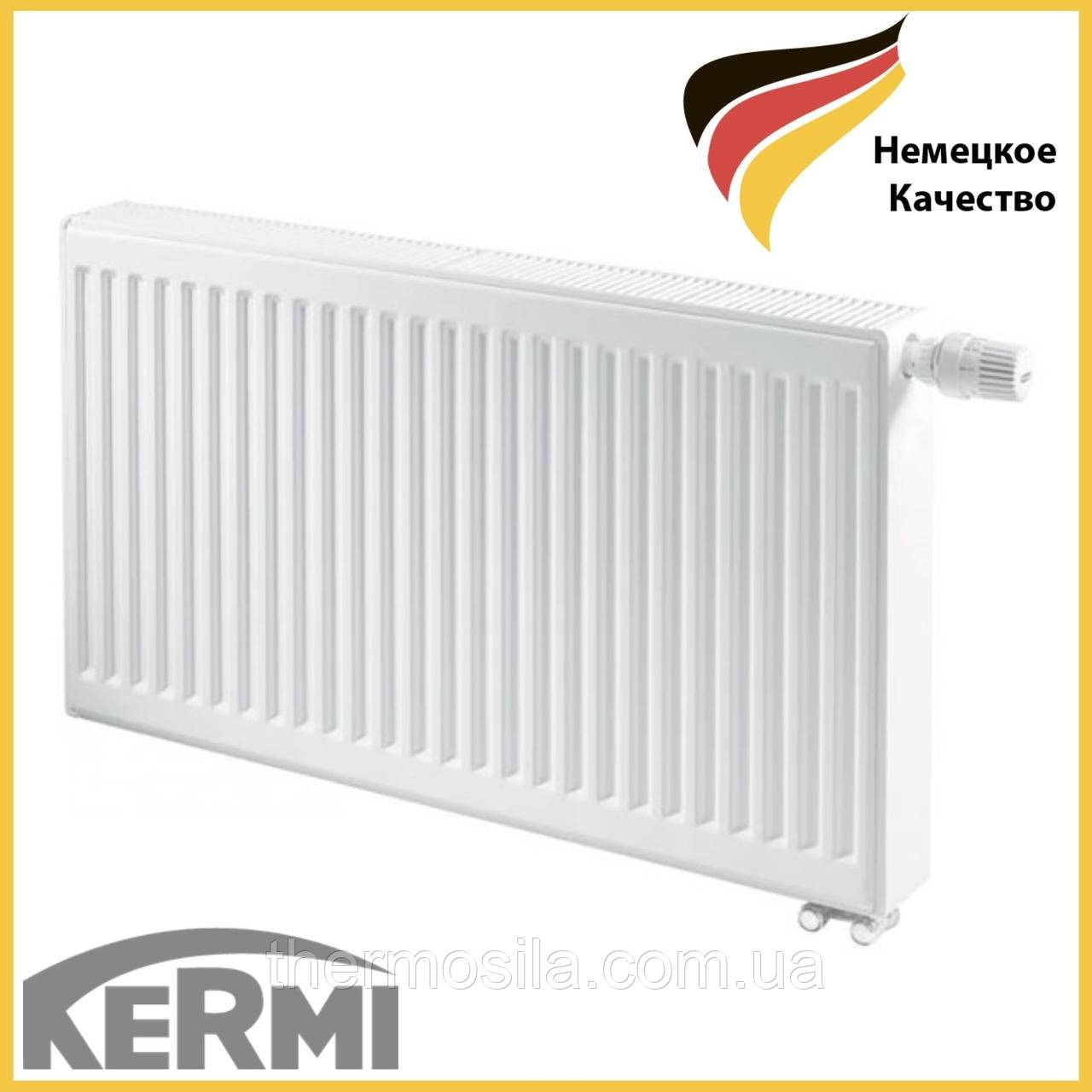 Стальной панельный радиатор KERMI FTV 33 тип 300х1100 THERM X2 нижнее подключение