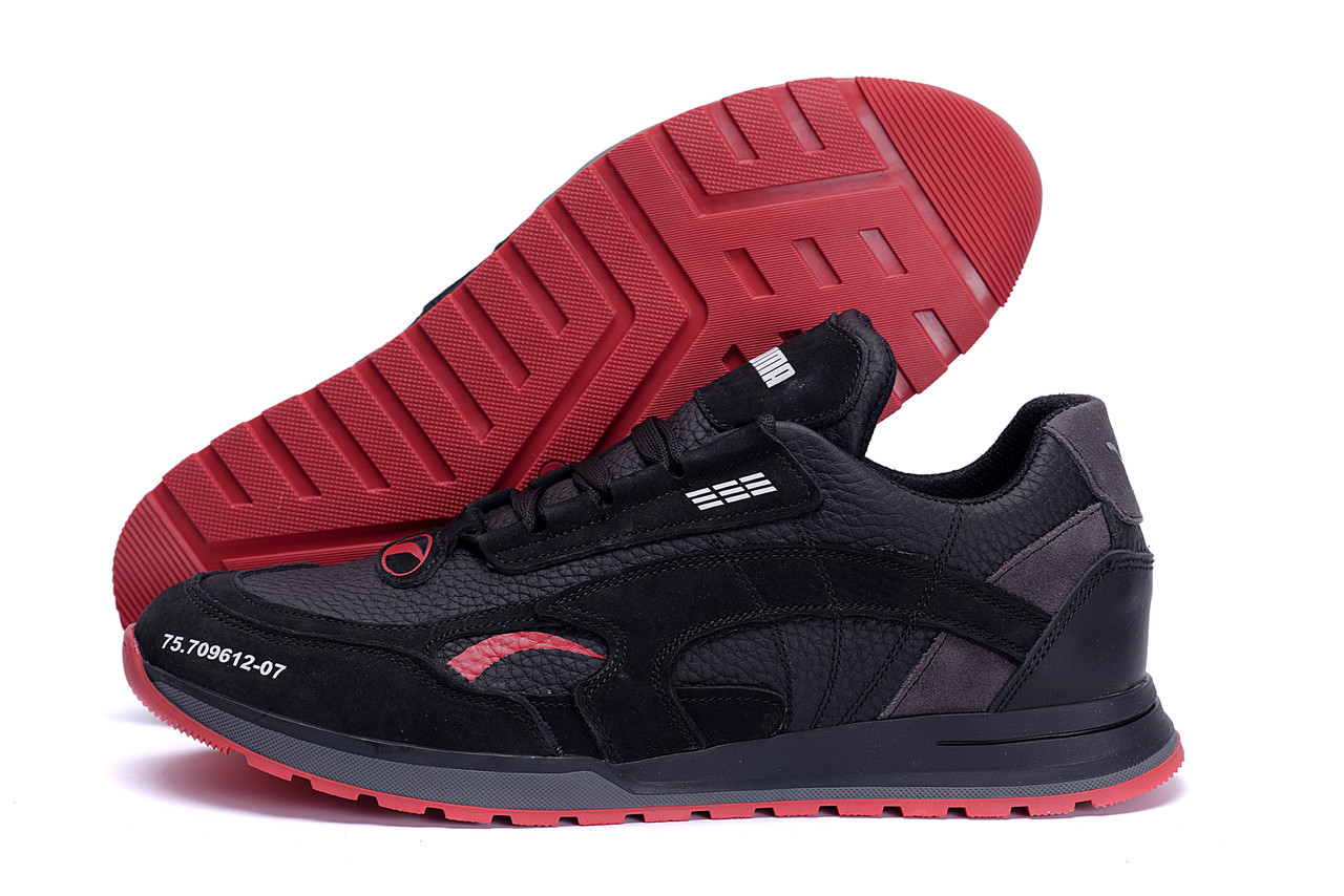 

Мужские кожаные кроссовки Puma Red Star (реплика), Черный