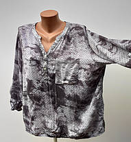 Розкішна блуза Розмір 48 (Б-253) Блузка жіноча, фото 2