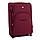 Дорожный чемодан полиэстер бордовый Арт.1708 (S) Wings Польща, фото 2