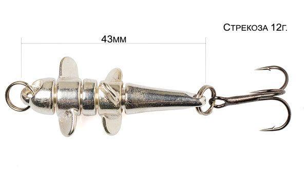 

Блесна Русская Блесна Девон Стрекоза 12г 20