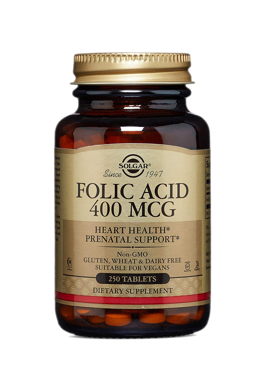 

Фолиевая Кислота (В9) Solgar Folic Acid 400 мкг 250 таблеток Фирменный товар! (112425)