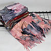 Кашеміровий двосторонній шарф палантин "Індіра" Cashmere 102008, фото 2