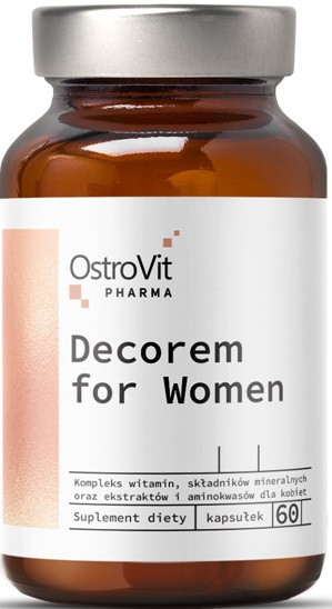 Витамины и минералы Ostrovit Decorem for Women 60 капс Оригинал! (346171)