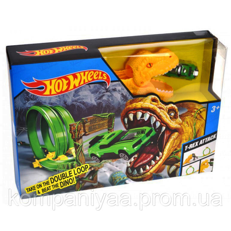 Детский игровой набор "Трек Динозавр" Hot Wheels QQ8836