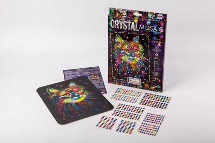 Набор для творчества "CRYSTAL MOSAIC" Мозаика из кристаллов Danko Toys, фото 2