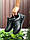 Демісезонні кросівки New Balance 574 шкіряні, чорні, фото 2