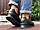 Демісезонні кросівки New Balance 574 шкіряні, чорні, фото 5