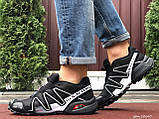 Кроссовки для бега Salomon Speedcross 3,черные с серым, фото 6