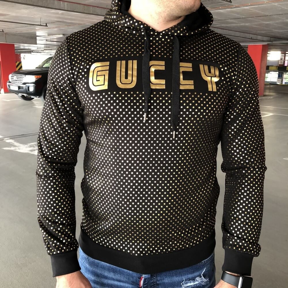 Худи Gucci Sweathirt Golden Stars Black — Купить Недорого на Bigl.ua  (1478837462)
