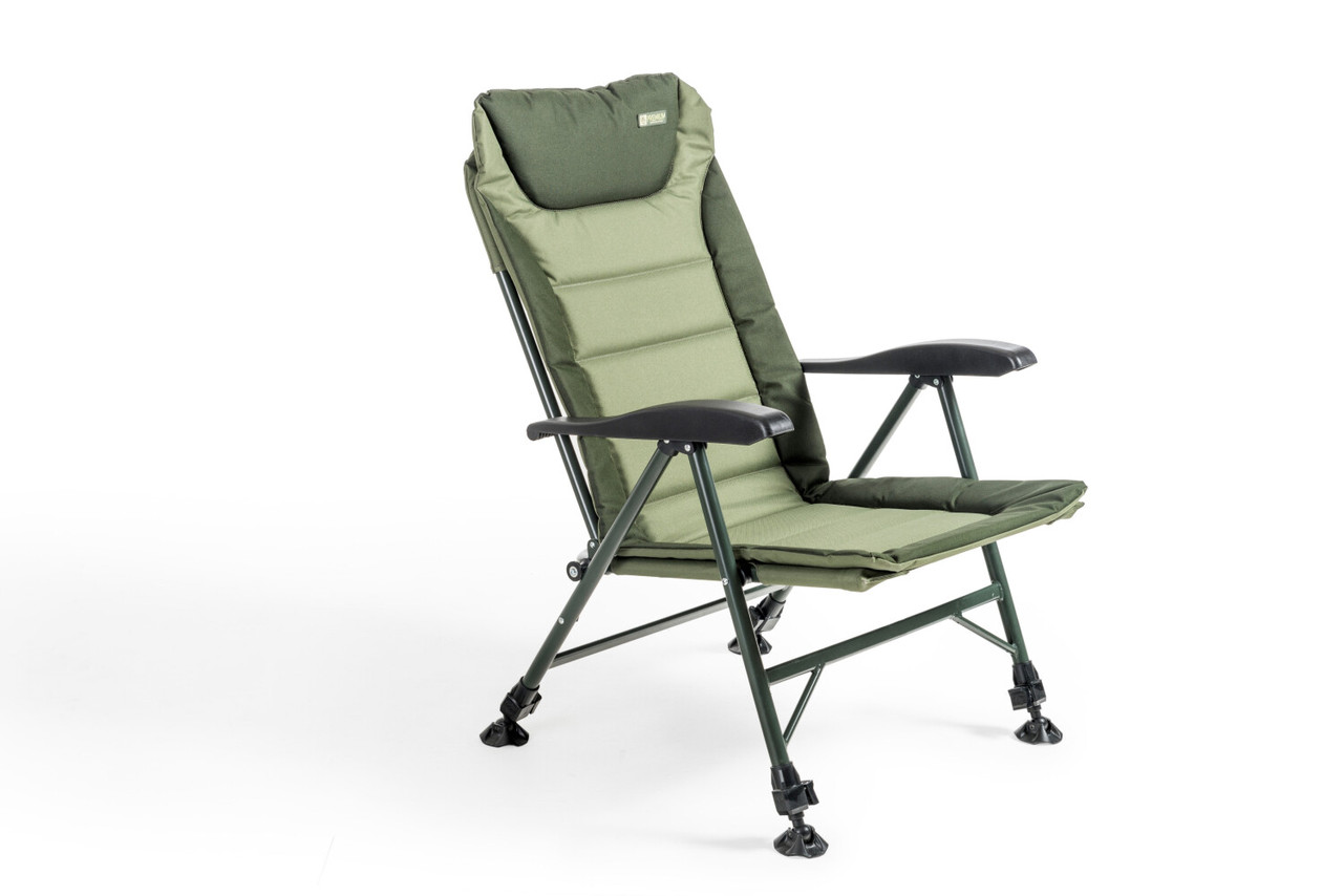 

Карповое кресло Mivardi Chair Premium Quattro, кресло для рыбалки, кресло со спинкой, Миварди (M-CHPREQ), Зелёный