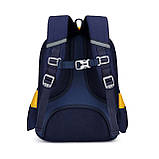 Школьный рюкзак со светоотражателями для девочки 3-4-5 класс 9-10-11 лет, розовый портфель в школу с котиками, фото 7