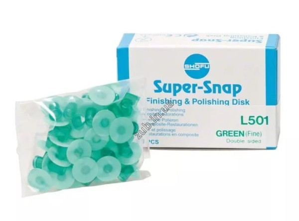 Диски Super-Snap L501 зеленые