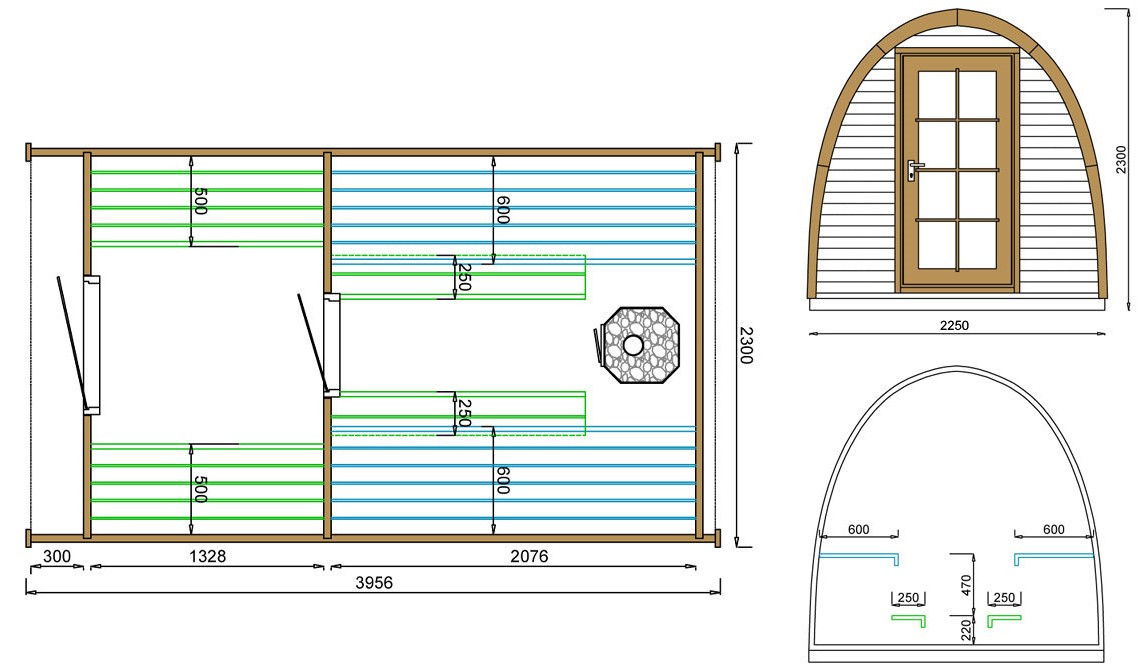 Баня-бочка в стиле Иглу 4,0х2,3м. Outdoor POD Sauna Igloo.  Доставка бань бочек в стиле Иглу по Украине и Европе нашим транспортом. Отправка на экспорт бань бочек: услуги затаможки бань бочек, оформление всех сертификатов: сертификат Евро 1 для удешевления растаможки, фито сертификат, сертификат нашего производства.   Сауна в стиле Иглу имеет уникальный дизайн, которая украсит любой участок. Изготовлена вручную на нашем производстве из разных видов древесины. Купить готовую деревянную баню-бочку в стиле Иглу под ключ  у производителя: (+38) 067-410-49-33 Viber, Telegram, WhatsApp