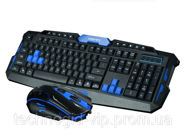 Клавиатура + мышь беспроводная игровая HK8100 (20)
