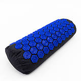 Масажний килимок Аплікатор Кузнєцова + валик + подушка масажер для спини/шиї/ніг OSPORT Lotus Set (n-0003), фото 8