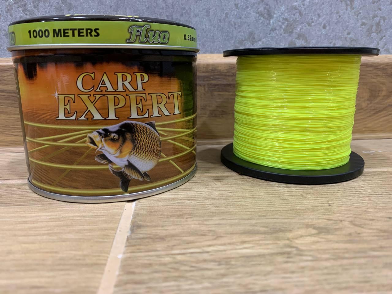 

Леска Energofish Carp Expert UV Fluo Yellow 1000м 0.25 8.9кг, Желтый