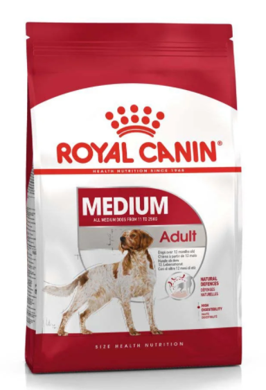 Сухой корм для взрослых собак Royal Canin (Роял Канин) MEDIUM ADULT средние породы, 15 кг