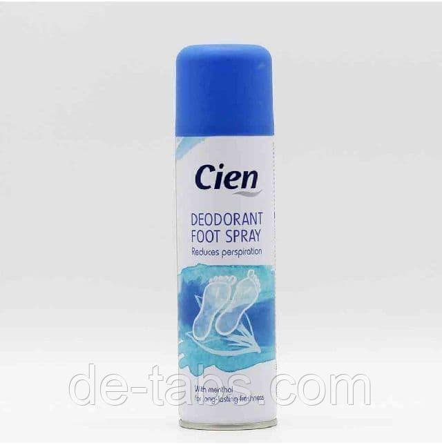 Cien Deodorant Foot Spray з ментолом дезодорант-антиперспірант для ніг