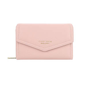 Жіночий гаманець Baellerry NR065 Light Pink стильна сумка на одне плече від Байлери
