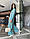 Теплий жіночий трикотажний костюм з ангори (подовжений гольф і штани), фото 3