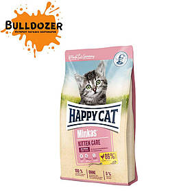 Happy Cat (Хэппи Кэт) Minkas Kitten Care - Полнорационный сухой корм с птицей для котят 10