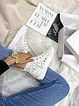 Жіночі кросівки Dior B23 High Top White (білі) DI017 високі повсякденні кеди, фото 2