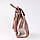 Женский розовый с перламутром городской рюкзак из натуральной кожи Tiding Bag - 77856, фото 5