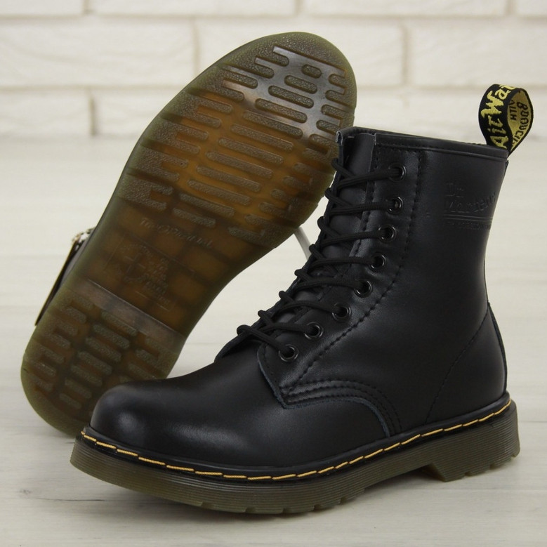 

Мужские ботинки Dr.Martens 1460, кожа, черный, Китай 43 (КД-4)