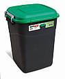 Бак-контейнер для мусора Eco Tayg 50 л (Испания) 41*40 h 51 см, с крышкой и ручками (412035), фото 2